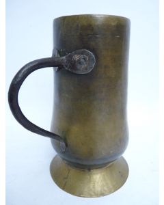 Chope à bière Laiton et Cuivre