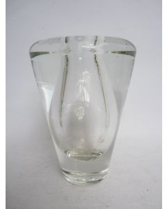 Vase en verre LEERDAM Hollande