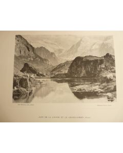 Photo Fred BOISSONNAS Suisse Alpes de la Louvie Grand Combin Valais
