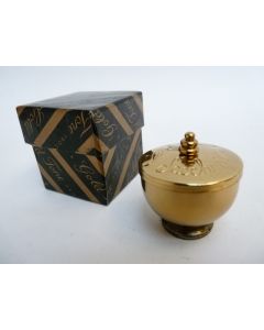 Boite à bijoux miniature Gold Tone Saccharin box
