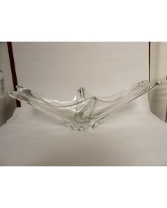 Grande coupe en cristal signée DAUM FRANCE