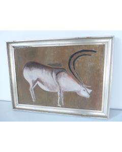 Tableau Peinture a l'huile Art Déco