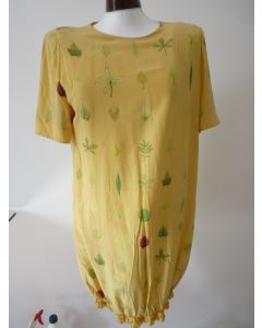 Robe d'été AKRIS Jaune Vintage