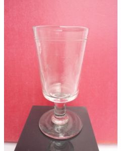 Ancien verre de bistrot