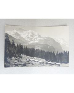 CP photo Suisse Wengen Panorama Montagne Jungfrau