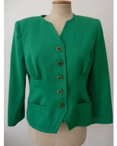 Veste laine MILA SCHON Verte Femme T40