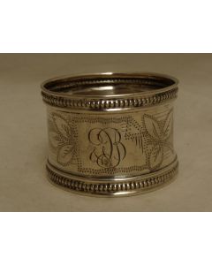 Rond de serviette argent