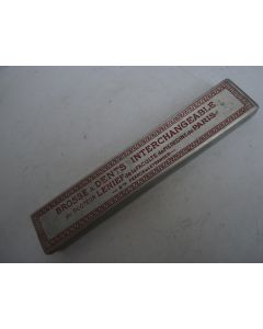 Boite pour brosse a dent aluminium dentiste