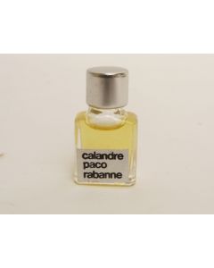 Flacon de parfum miniature échantillon Calandre PACO RABANNE