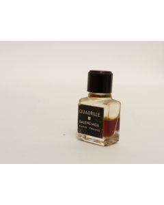 Flacon de parfum miniature échantillon Quadrille BALENCIAGA