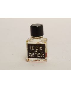 Flacon de parfum miniature échantillon Le Dix BALENCIAGA