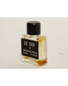 Flacon de parfum miniature échantillon Le Dix BALENCIAGA