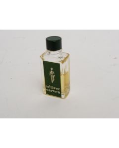 Flacon de parfum miniature échantillon Vétiver CARVEN