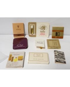 Echantillons de parfum tube GUCCI JEAN PATOU ORGIA