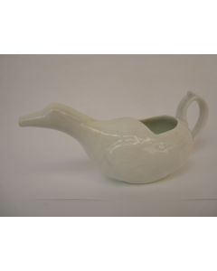 Canard de malade porcelaine 