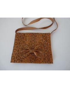 Sac à main de soirée vintage serpent