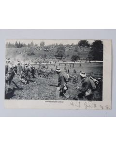 CPA Suisse Militaria Armeecorpsmanöver L'armée en manoeuvre 1901