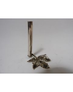 Porte violettes argent
