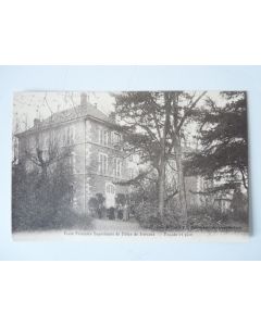 CPA 01 Ain Trévoux École Primaire Supérieure des Filles Façade