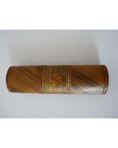 Boite marqueterie de paille