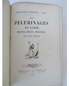 Les Pèlerinages de Suisse Maria-Stein Keepsake Chrétien 1840