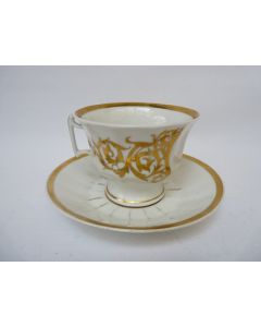 Tasse porcelaine style Vieux Paris