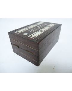 Ancien Jeu boite bois et nacre