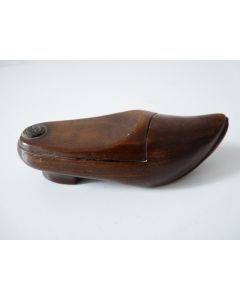 Tabatière  en bois sabot