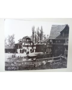 Photo Fred BOISSONNAS 1896 Village Suisse V