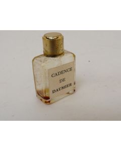 Flacon de parfum miniature échantillon Cadence de DAUMIER