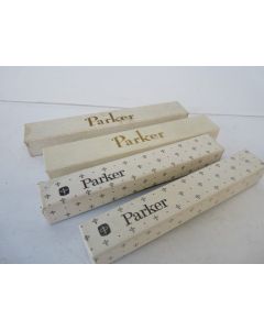 Quatre boites pour stylo PARKER 