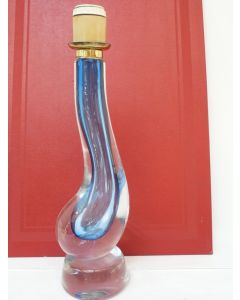 Pied de lampe cristal VAL ST LAMBERT Design
