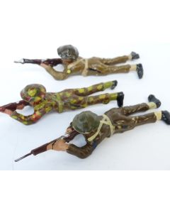 Soldat Militaire tireur couché DURSO (x3)