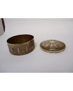 Boite laiton et cuivre INDE
