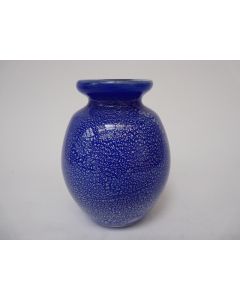 Vase ROYALES DE CHAMPAGNE inclusions de feuilles d'or et d'argent