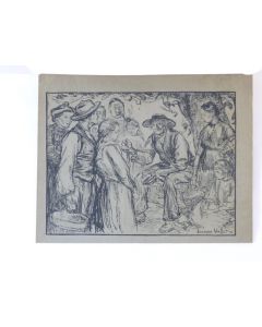 Lithographie Édouard Vallet 1903