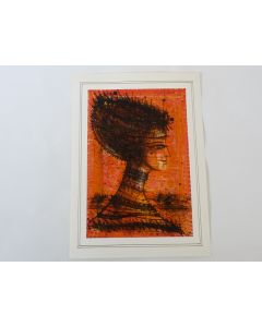 Lithographie  Jean Carzou 