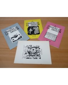 Livres  Les Cahiers De La Saison  année complète 1947