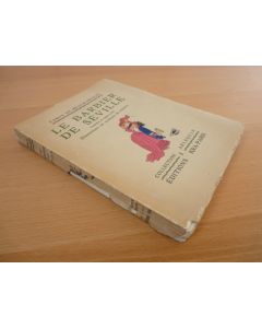 Livre Le Barbier de Séville Beaumarchais 1929 illustrations DUBOUT