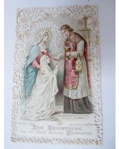 Ancienne image religieuse 