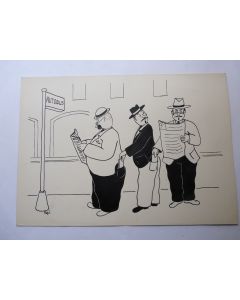 Dessins originaux à l'encre (3) par Pepi