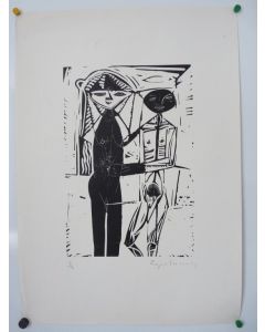 Lithographie Roger Descombes