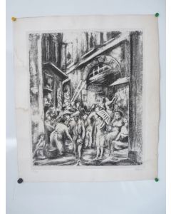 Lithographie Charles Clément