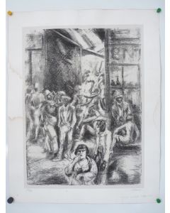 Lithographie Charles Clément
