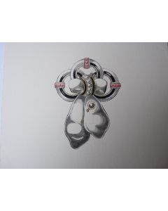 Ancien dessin original bijoux