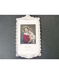 Image religieuse  Madone 
