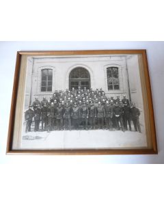 Ancienne Photo de Pompiers