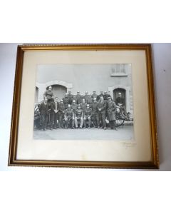 Ancienne Photo de Pompiers