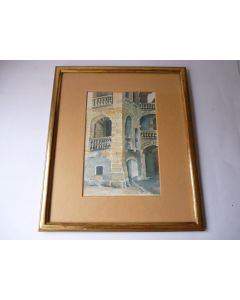 Peinture aquarelle Genève Frans Kohler