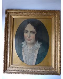 Peinture à l'huile sur toile  Portrait  